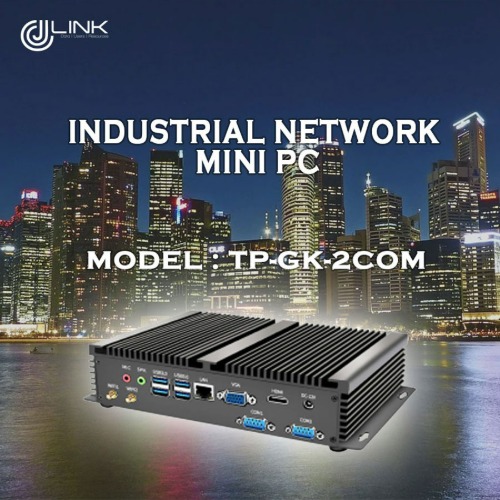 산업용 컴퓨터 통신용 네트워크 미니PC TP-GK-2COM INDUSTRIAL NETWORK COMPUTER