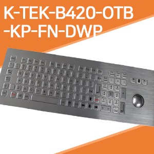 [산업용키보드] K-TEK-B420-OTB-KP-FN-DWP