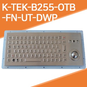[산업용키보드] K-TEK-B255-OTB-FN-UT-DWP