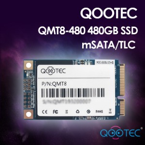 [QOOTEC] 큐텍 QMT8-480 480GB SSD/M.2/mSATA/TLC 산업용SSD