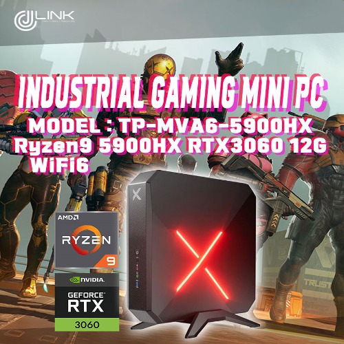 TP-MVA6-5900HX AMD Ryzen 9 5900HX RTX3060 12G 고성능 게임용 미니컴퓨터 WIFI6포함