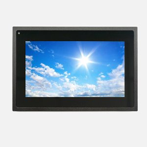 산업용 아웃도어 7인치 정전식 방수모니터 IP65 1000CD high brightness 7 inch touch monitor for EV kiosk