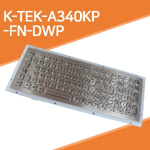 [산업용키보드] K-TEK-A340KP-FN-DWP